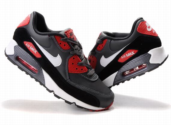 New Men'S Nike Air Max Black/Red /White